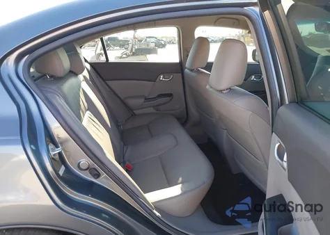 2012 Honda Civic Hybrid from USA, damaged, VIN JHMFB4F38CS001093